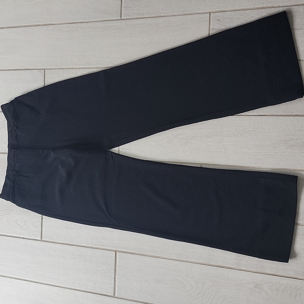 Emporio Armani Navy Wide Leg Pants